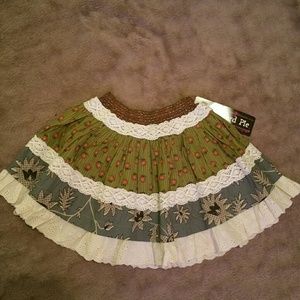 SOLD Mustard Pie Skirt  sz5